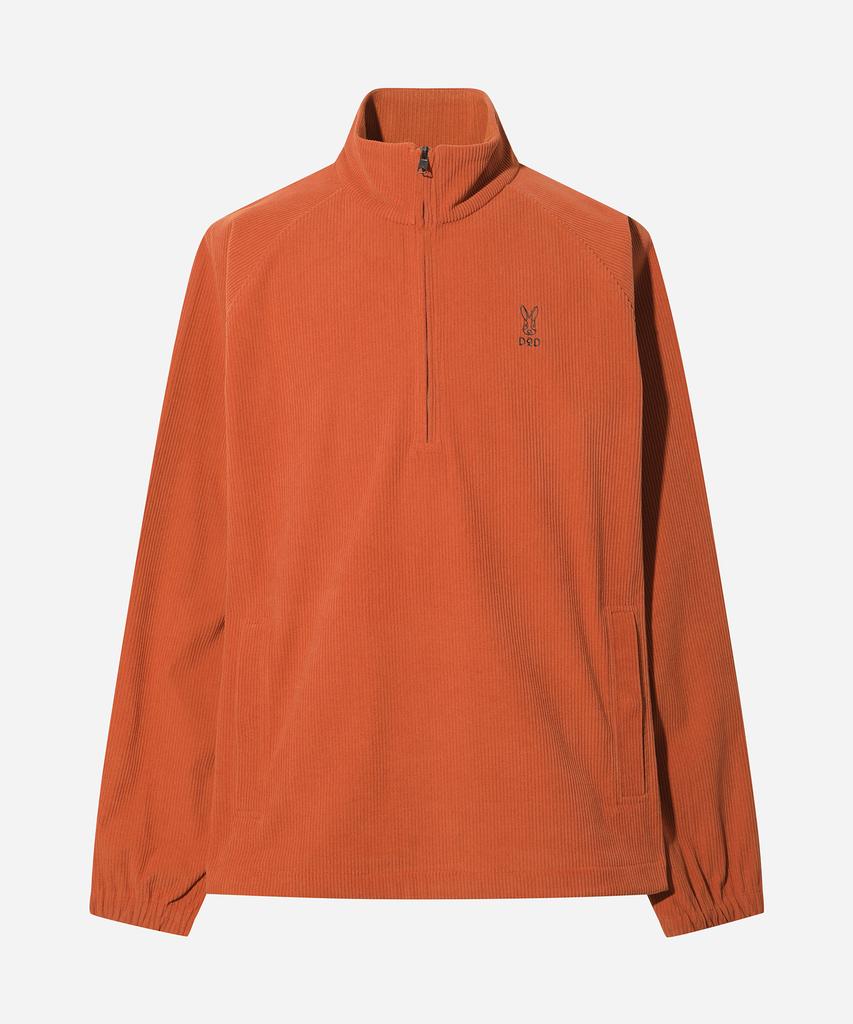 DOD Grainfield Corduroy Half-Zip Anorak (Orange)