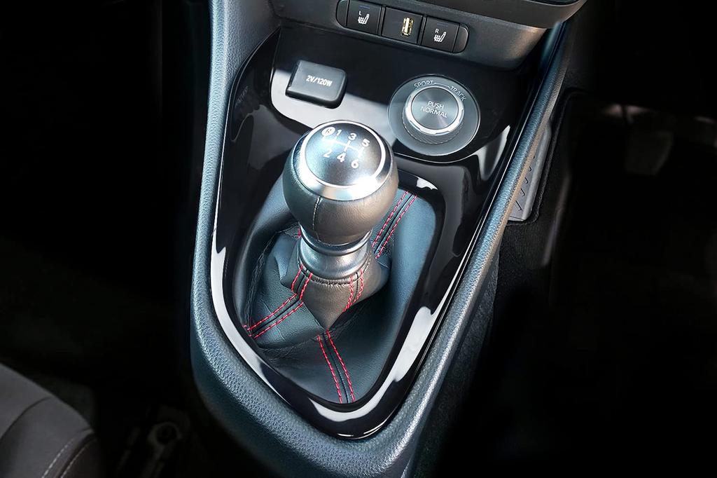 SecondStage Console Panel Set for Toyota GR Yaris, Piano Black (T586BLK)