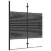 VidaXL Cabine de Douche Pliable Paroi de Baignoire Paroi de Douche Cabine de Baignoire Salle de Bain Maison Intérieur ESG 150742