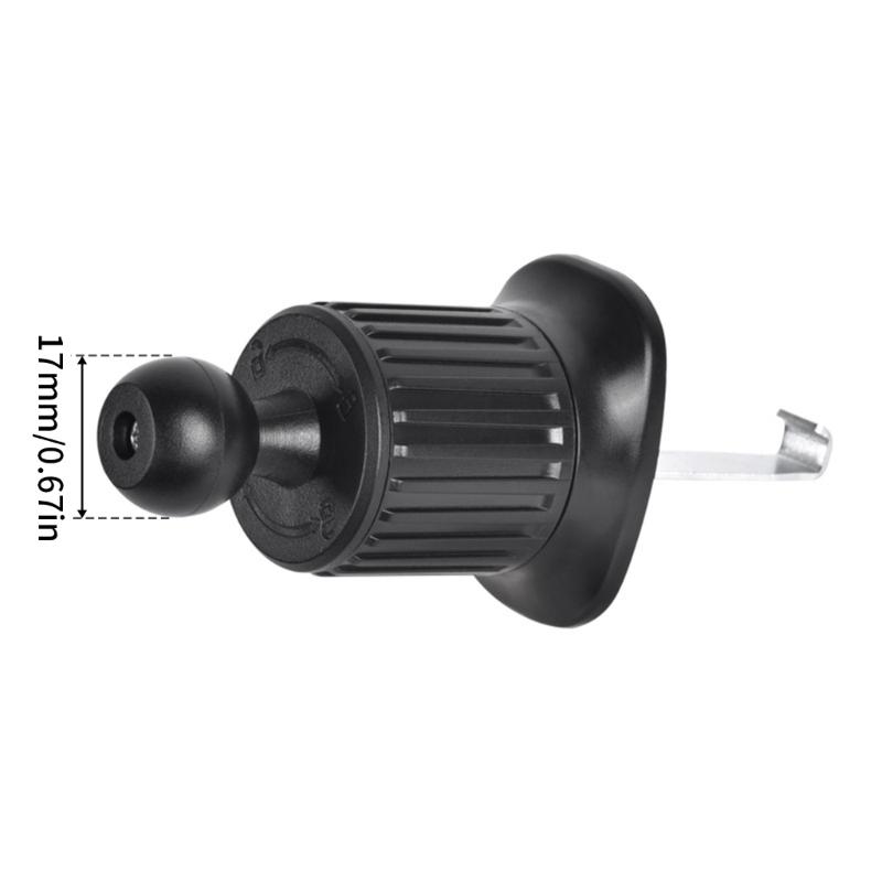 Plastic Air Vent Hook with Quick Install Designs Tool Easy 17mm Ball Joint Car Vent Hook for Phone Mount Accessories