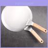 Stainless Steel Pizza Spatula With Wooden Handle For Baking And Cooking