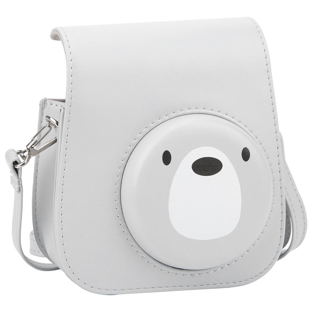 

PU ретро сумка для камеры чехол для хранения с плечевым ремнем для Instant Camera mini11