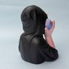 Screaming Ghost Figurine Creepy Phoning Ghost Statue Collectible Halloween Centerpiece for Horror Themed Parties Mantel Shelf Decoration