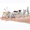 Whale Reindeer Figurine Miniature Seals Walruses Arctic Animal Model Polar Bear Fox Rabbit