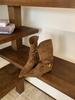 Inner height increase fashion suede thin knight boots women's 2025 autumn and winter new pointed western cowboy stacking boots