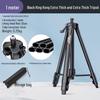 Telescopic Tripod Stand for Laser Level with Thickened Mini Lifting Frame