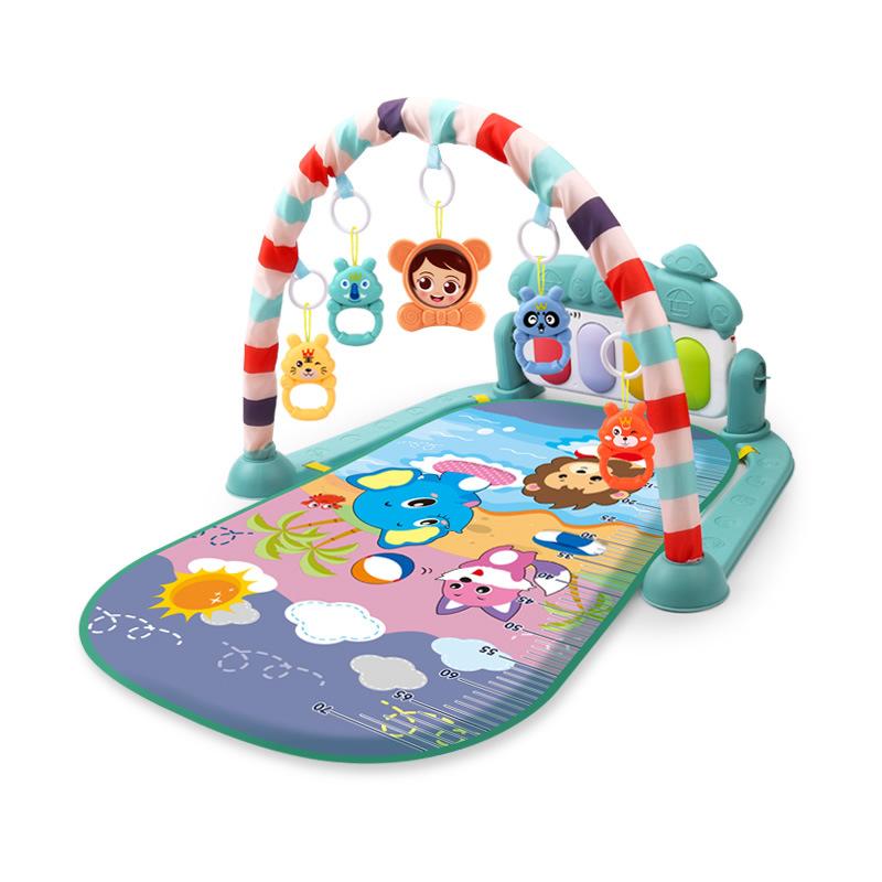Fitness Stand Baby Music Pedal Piano Game Mat Baby Foot Piano 36 Month Old Newborn Toy