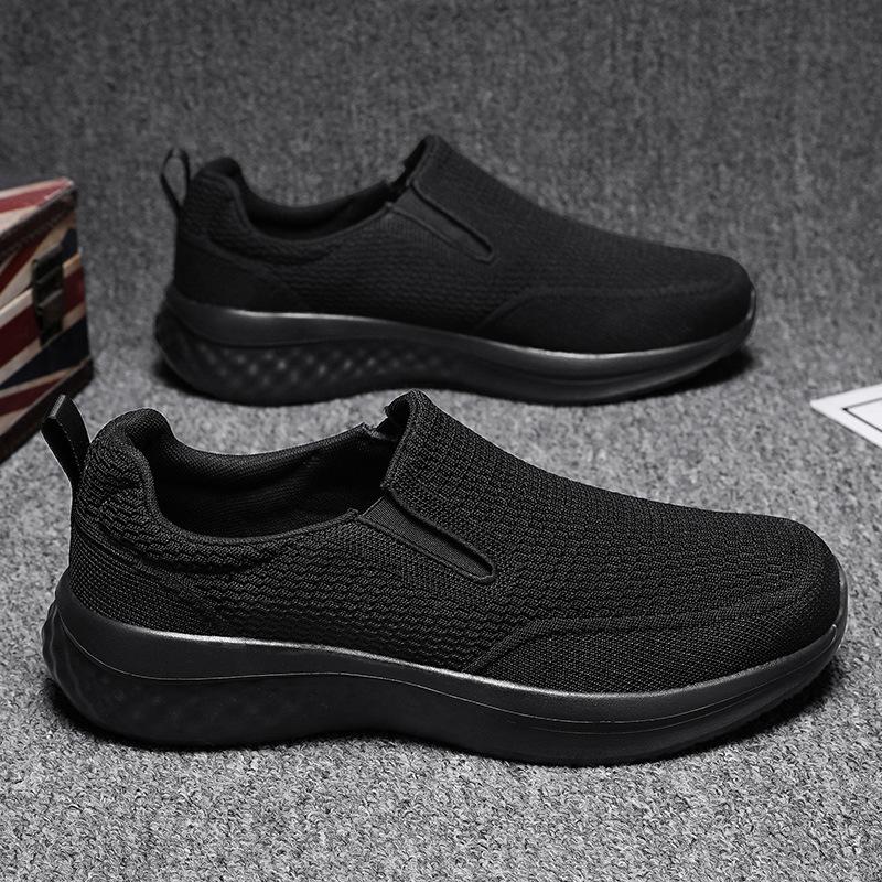 Fashion Summer Men Shoes Mesh Shoes for Men with Hollowed Out Summer Soft Sole Shoes Shallow Mouth Lightweight Breathable Sneakers Men