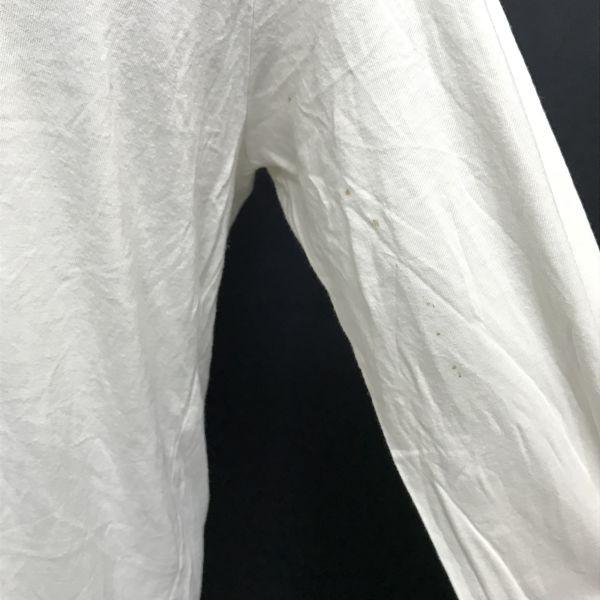 EMPORIO ARMANI Raglan Long Sleeve T-Shirt Men’s S White Japan(USED)