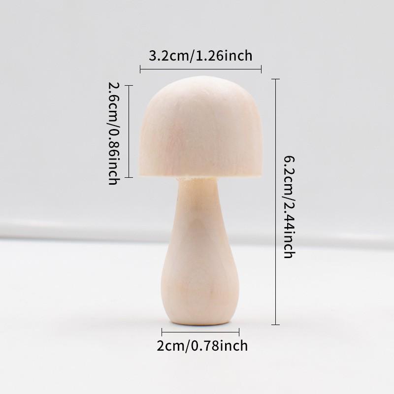 

Детские расписные деревянные украшения-грибы своими руками — современные и простые