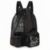 Lightweight Mesh Sports Sack Adjustable Strap Swim Backpack Wet Dry Separation