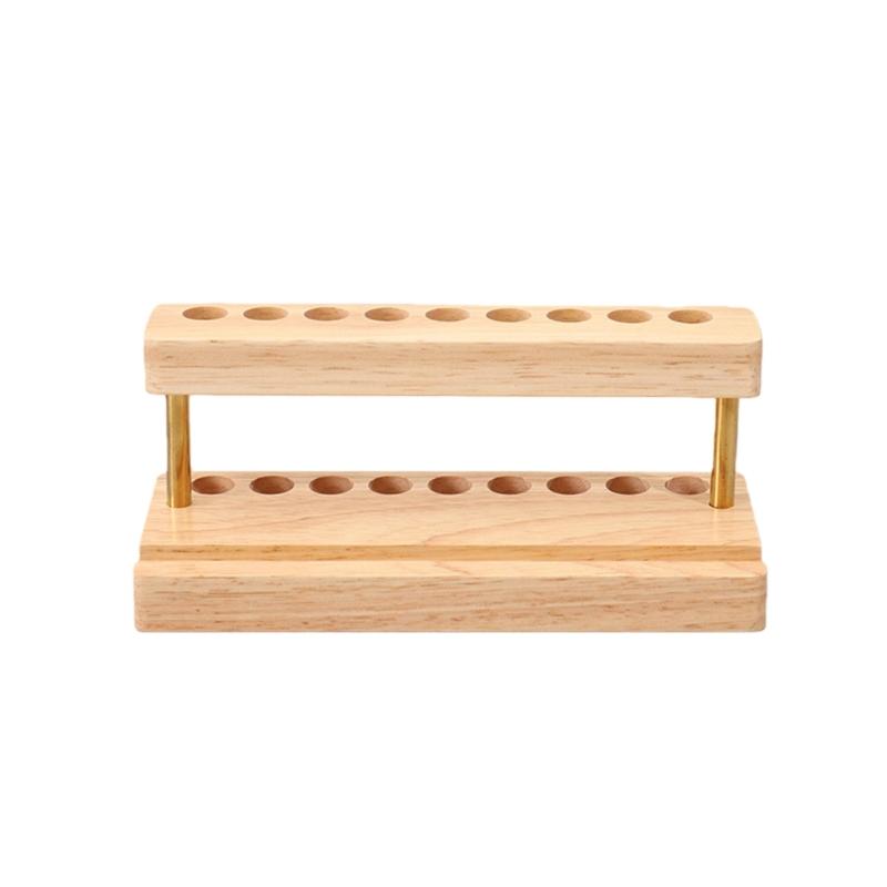 Multipurpose Wood Office Organizer Pen Holders and Mobile Stand Pen Storaging Rack Wood Texture Suitable for Office