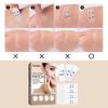 Unsichtbares Face Lift Tape - Straffendes, glättendes Pflaster für Fältchen, 120 Stück