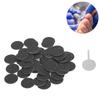 50pcs Electric Callus Remover Sandpaper Discs Pedicure Tool Replacement Accessory with Shaft