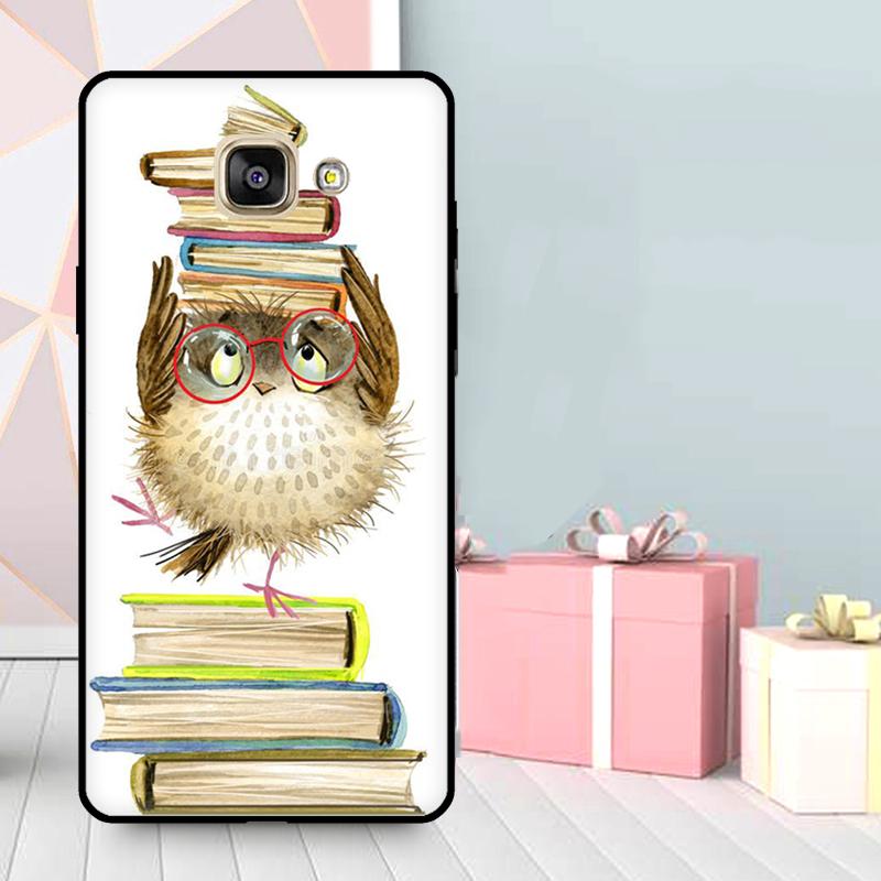 Cute Owl Cartoon Case For Samsung Galaxy J7 J5 J3 2017 J1 A3 A5 2016 A9 A7 A6 A8 J8 2018 J6 J4 Plus Cover