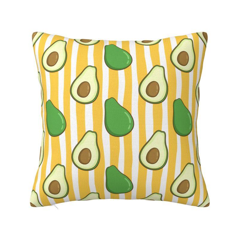 Fashion Summer Fruit Strawberry Cushion Covers Xcm Velvet Pillow Case Sofa Chair Square Pillowcase Home Decor