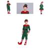 Hochwertiges Weihnachtself Kostüm Set für Kinder für Weihnachtsfeiern Cosplay Rollenspiel