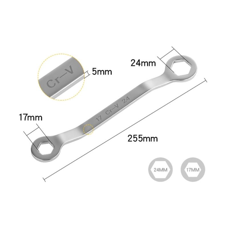 Double Head Wrench Universal Multifunctional Hex Wrenches Self-tightening Spanner Hand Tools Adjustable Wrench Hand Tool