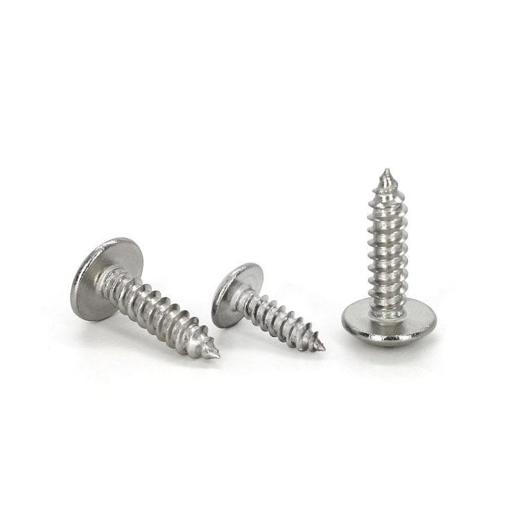 Stainless Steel JISB1122T Large Flat Pan Head Phillips Self-Tapping Screws (ST2.9/3.5/3.9)