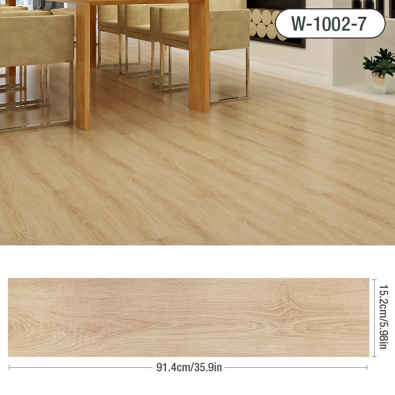 Selbstklebende Holzmaserung Boden Wandaufkleber PVC Tapete für Wohnzimmer Toilette Küche Heim Boden Dekoration Wasserdichter Aufkleber