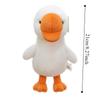 Interactive Dog Animals Plush Toys Fluffy Simulated Great White Goose Dolls  Decoration Gifts