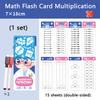 Mathematical Calculations Montessori Math Toy Beginners Practice Arithmetic Fraction Test Card Learning Tools for Primary School