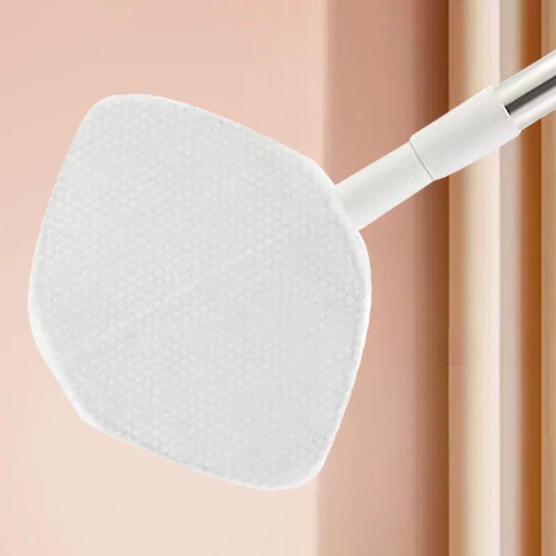 360 მბრუნავი იატაკის საწმენდი საფენი სახის პირსახოცით ტელესკოპური ბოძით პლექტროსტატიკური საწმენდი ფანჯრის იატაკის სუფთა სახლის საწმენდი ხელსაწყოებისთვის