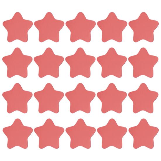 20Pcs/Set Magnetic Sticker Easy To Apply Multifunctional Multicolor Children's Race Stars Whiteboard Magnet Party Supplies