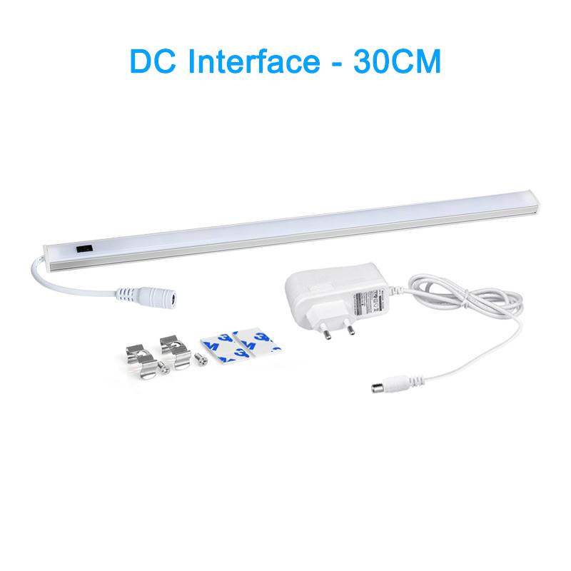 

LED Light Under Cabinet Lights For Kitchen Hand Sweep Switch PIR Motion Sensor Closet Wardrobe Lamp 30/40/50cm Led Night Light Warm White