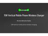 Foldable 15W Wireless Charger Stand for Apple Phone - Desktop Fast Charger