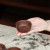 Bainianliyong Yixing Handmade Zisha Tasting Cup, Original Ore Purple Clay Master Cup, Kung Fu Tea Accessories, Brewing Bowl, Small Water Cup