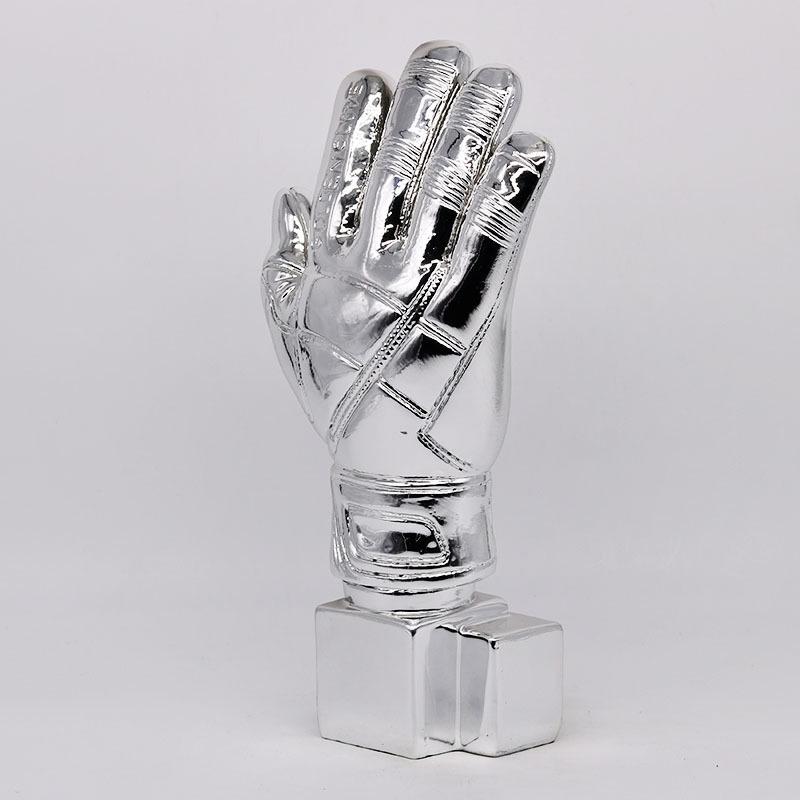 Troféu Luva de Ouro para Goleiro: Ornamento de Lembrança em Resina para Fã da Copa do Mundo