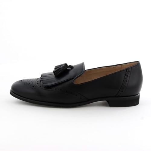 HIMIKO/Himiko/[WEB Exclusive Design] Medallion Tassel Shoes/631152 Black 230