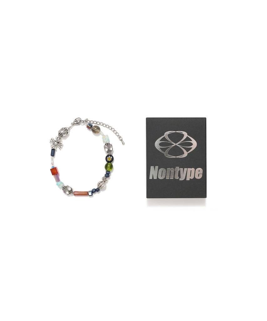 Nontype Symbol Candy Core Bracelet (Silver)