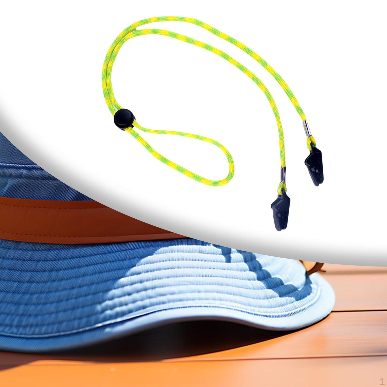 

Регулируемый зажим для крепления шляпы для приключений на природе Green Yellow