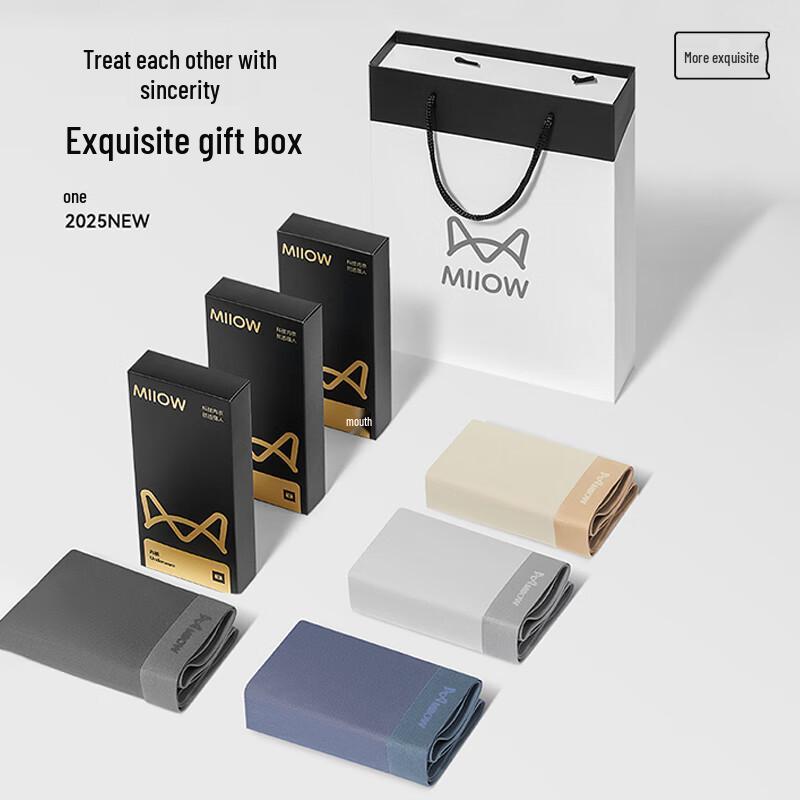 Mao Ren Men's 100S Modal Antibacterial Boxer Briefs