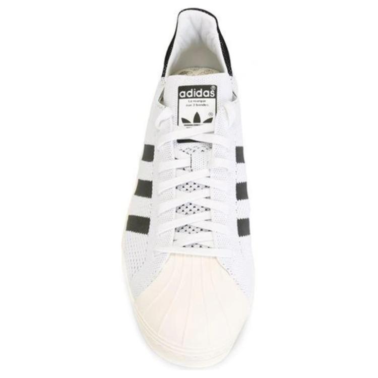 Adidas Originals Superstar Boost Primeknit Sneakers 'White Black' BB0190