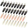 Side Bangs Barrette Makeup Washing Face Accessories Women Girls Styling Hairpins 4pcs Set No Bend Seamless Hair Clips