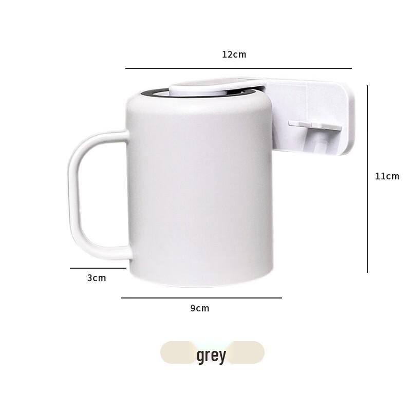 cmaos Magnetic Wall-Mounted Toothbrush Holder with 3 Cups