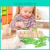 Wooden Montessori Math Learning Tool For Kids With Number Matching And Counting Skills For Preschool Education