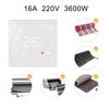 1pc Electric Floor Heating Thermostat Smart-Control 3600W, 16A, 220V Floor Heating Thermostat-Smart WiFi Programmable Thermostat