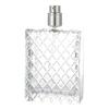 100ml Square Grids Portable Clear Travel Refillable Perfume Glass Empty Bottle