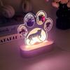 Women Personalized Dog Photo Night Light Custom Paw Collage LED Lamp Pet Memorial Gift For Dog Lover Dog Mothers Day