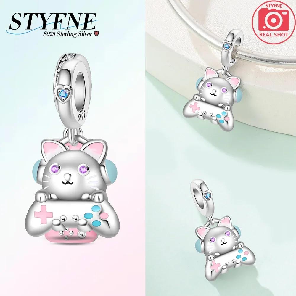 Charms Plataoriginales Dopamine Girl Beads For Charms Copper Bracelet Beads Jewellery Making Women'S Gift