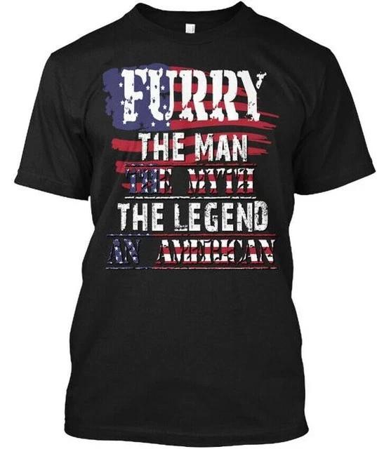 RARE! Furry-man-myth-legend-american T-Shirt S