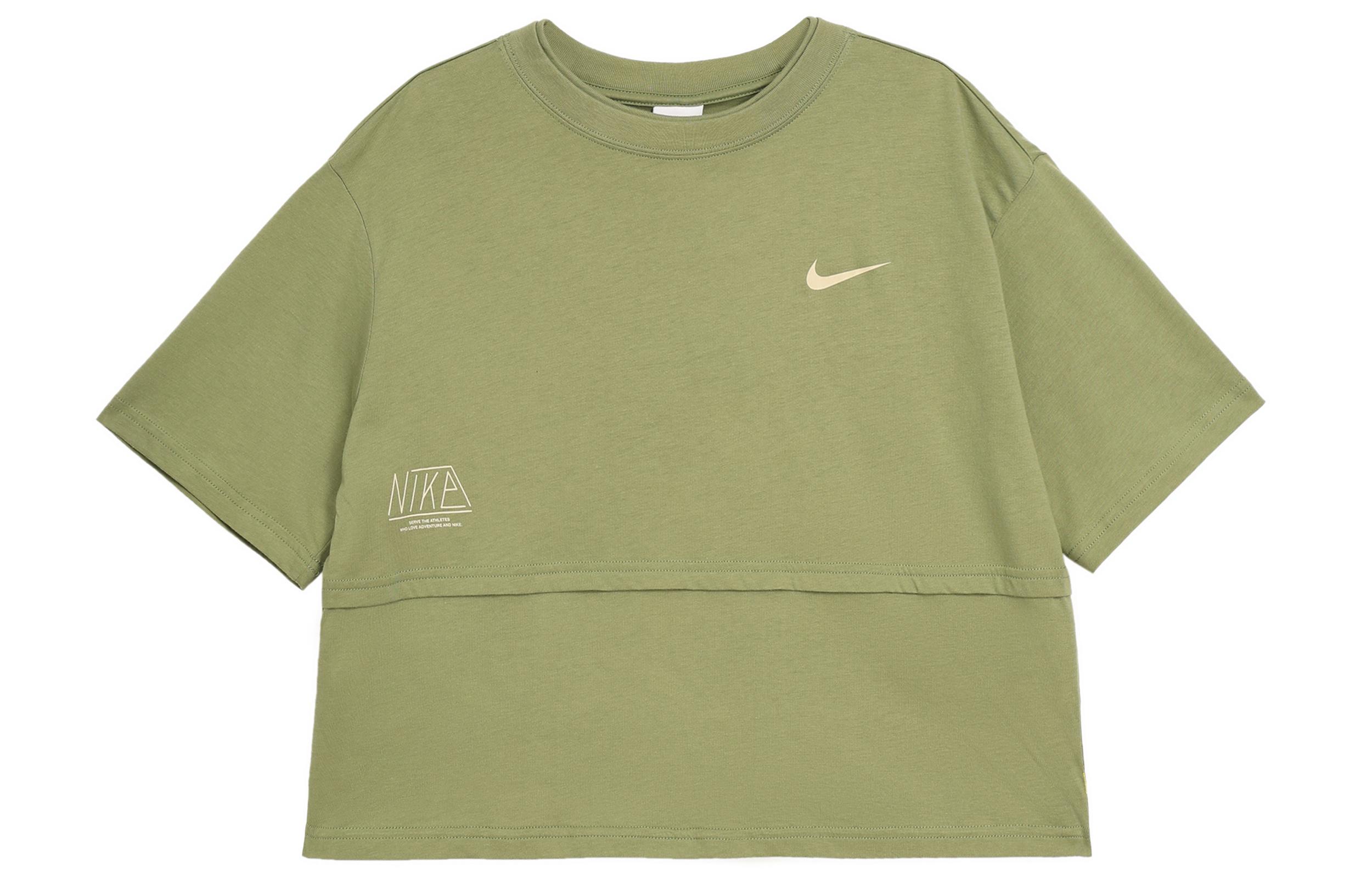 Nike AS W NSW Training Sporty T-Shirt Green FQ7009-386