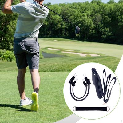 2 Pieces Golf Training Rope Correction Tool Resistance Cord for Adult