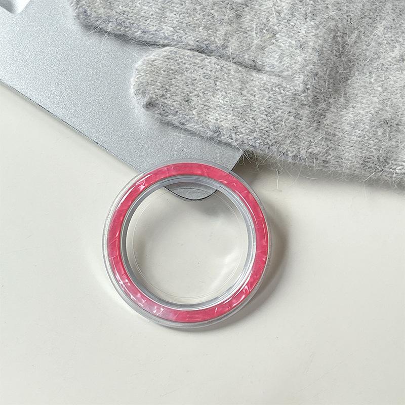 Wind Magnetic Desktop Phone Airbag Bracket Transparent Chassis Base Diy Accessories Simple Girl Decoration