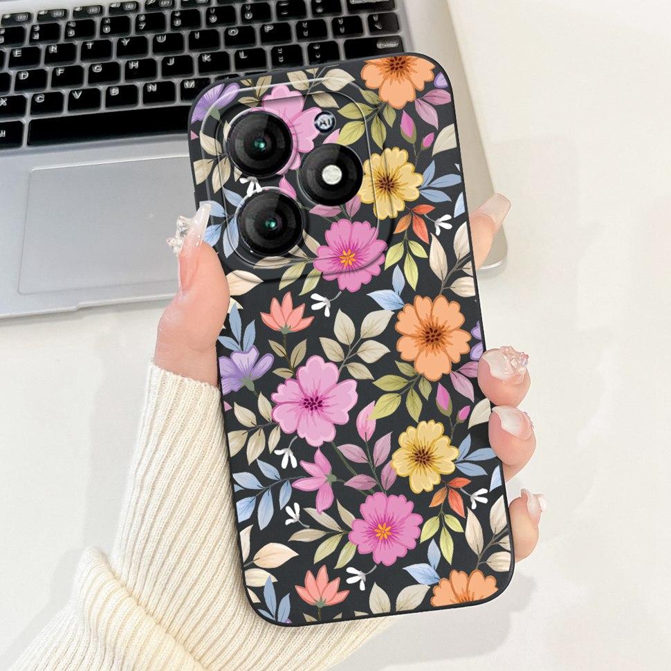 For Itel A70 A665L Case Soft Silicone Fashion Rabbit Phone Cover For Itel A 70 A70 Fundas ItelA70 Casing Shockproof Cover