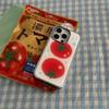 Ins niche retro cute tomato star Phone Case For iPhone 16E 15 14 13 12 11 Pro Max 7 8 Plus XR XS MAX Y2K Girl Cover